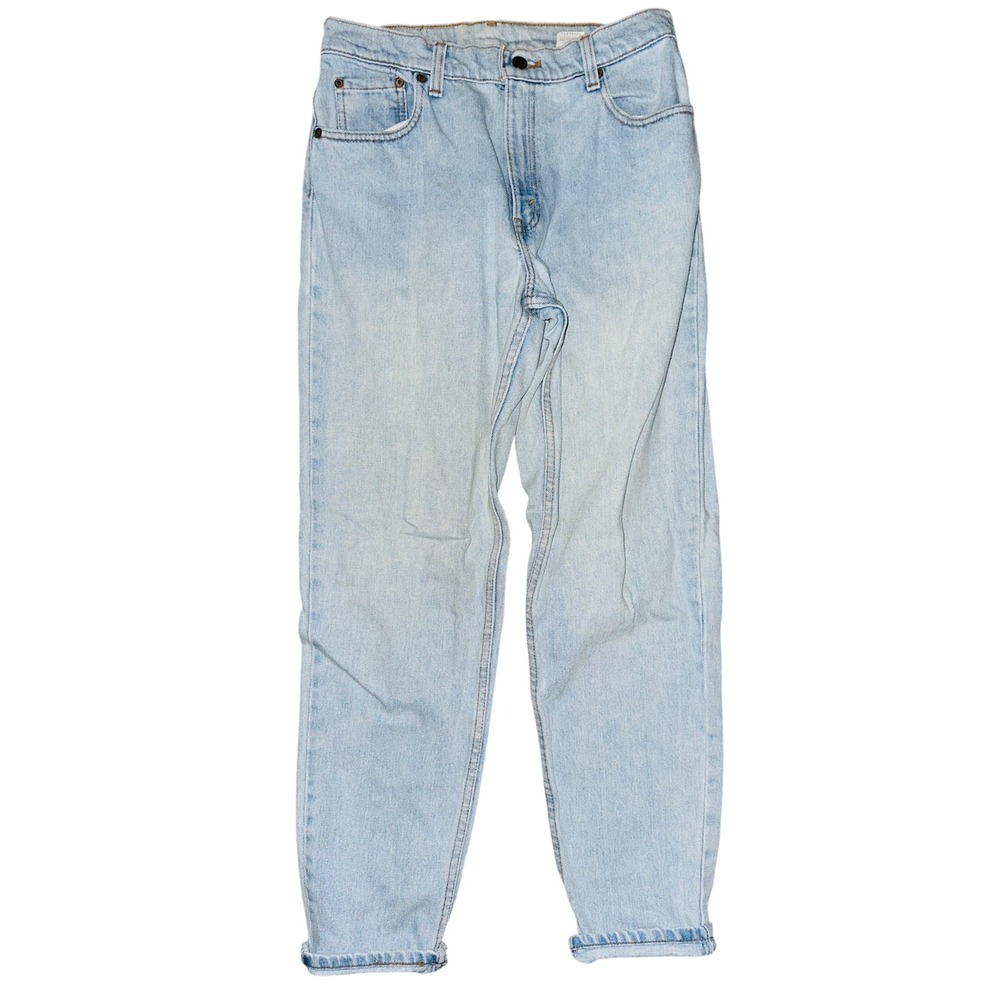 WB5 Vintage Levis 550 Relaxed Fit Tapered Leg Light Wash‎ Denim Jeans USA 1994
